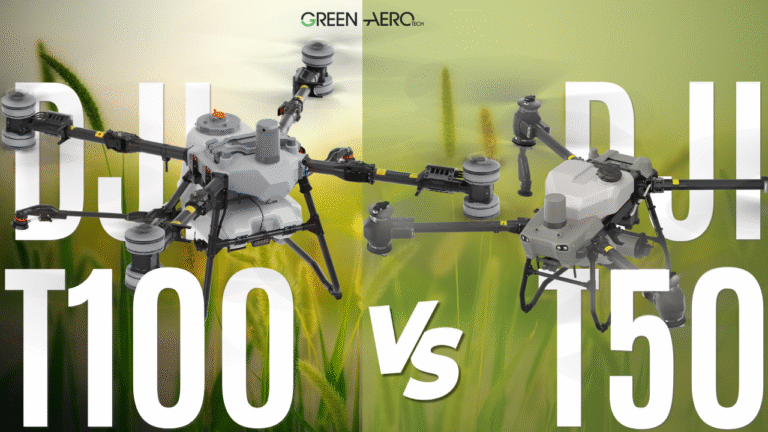 DJI Agras T100 vs T50: By the Numbers